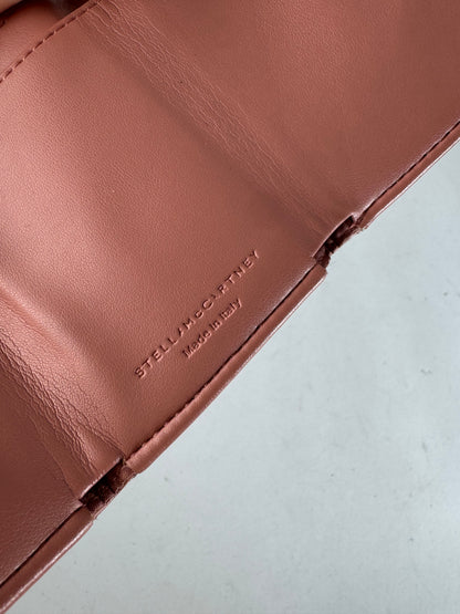 Vintage Stella Mc Cartney Falabella Vegan Leather Wallet Pink