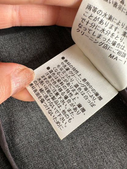 Vintage Burberry Wool Blend Blazer Grey M