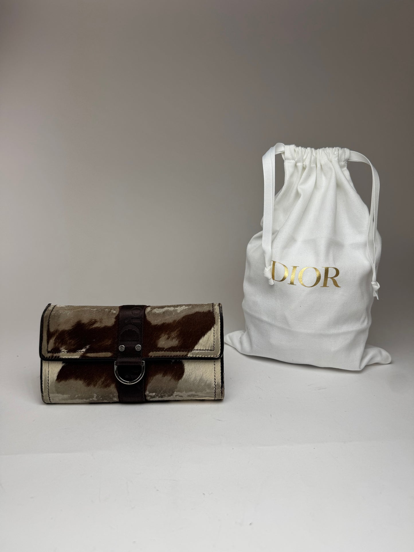 Vintage Dior fur wallet