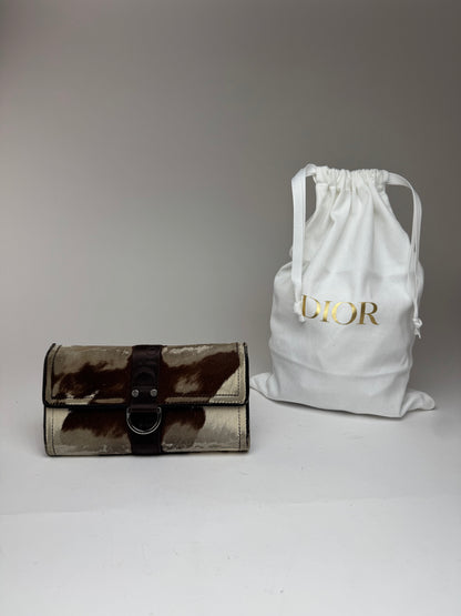 Vintage Dior fur wallet