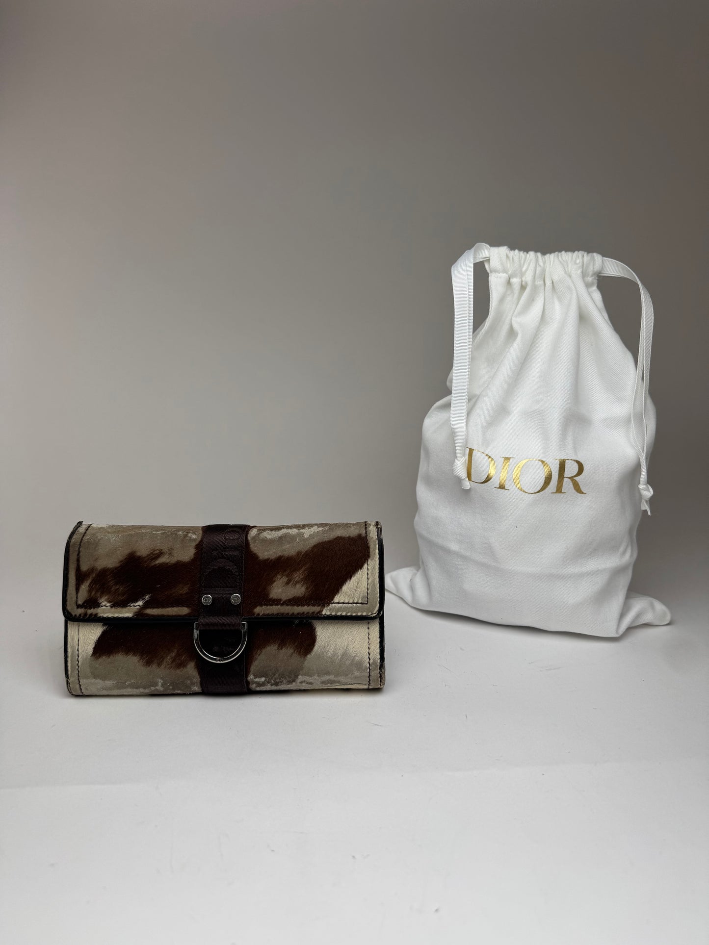 Vintage Dior fur wallet