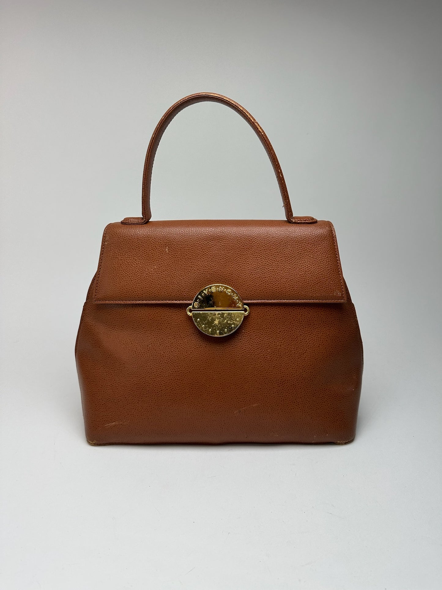 Sac vintage en cuir marron Givenchy