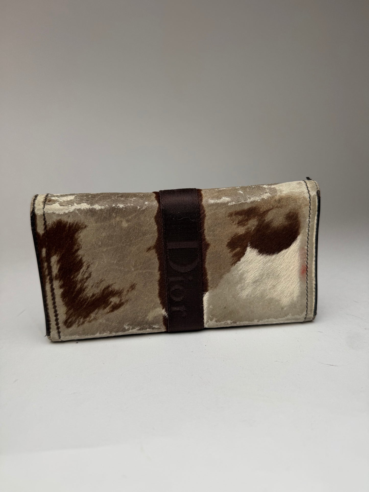 Vintage Dior fur wallet