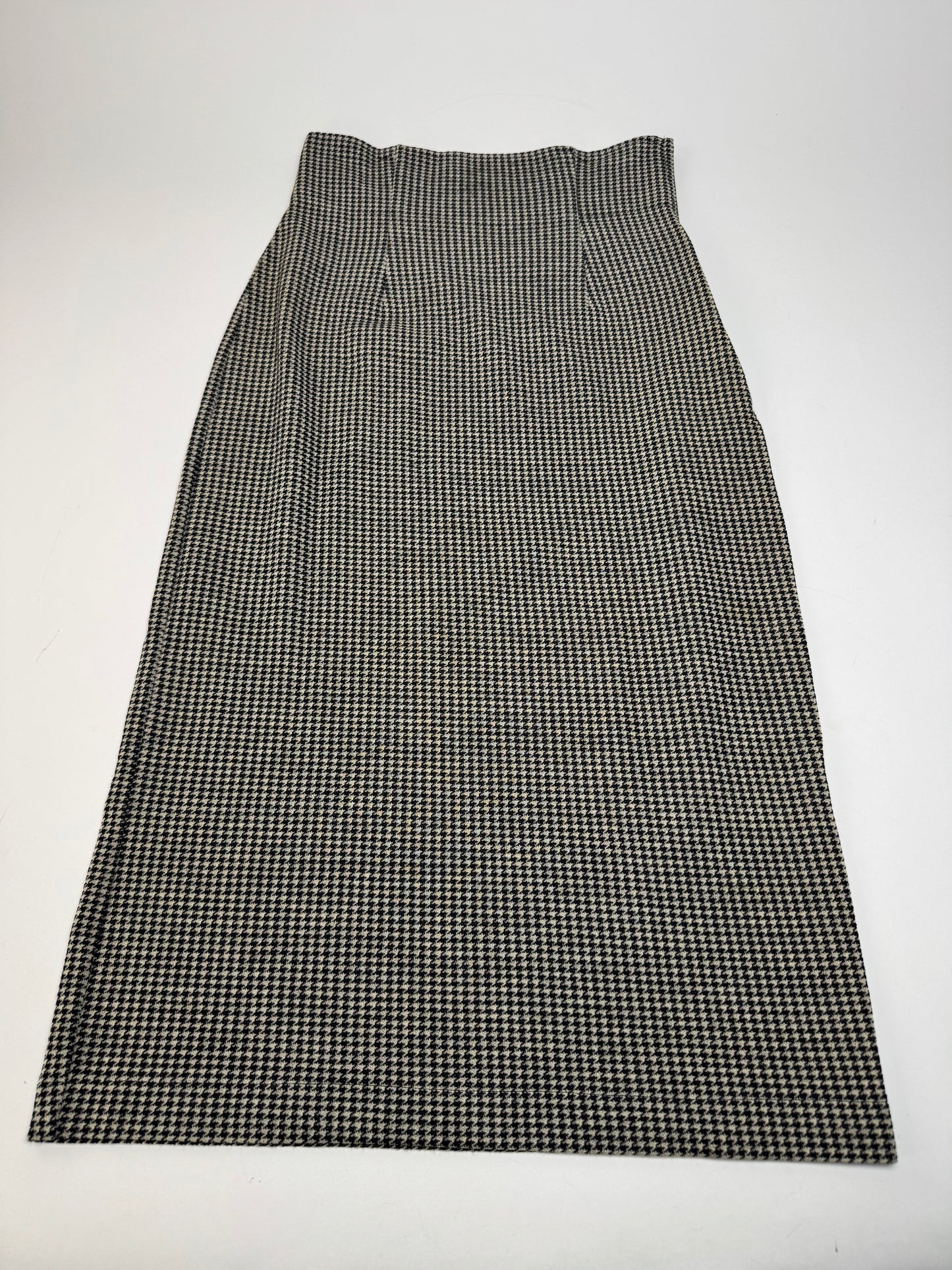 Vintage Comme Des Garçons Wool Skirt Black White