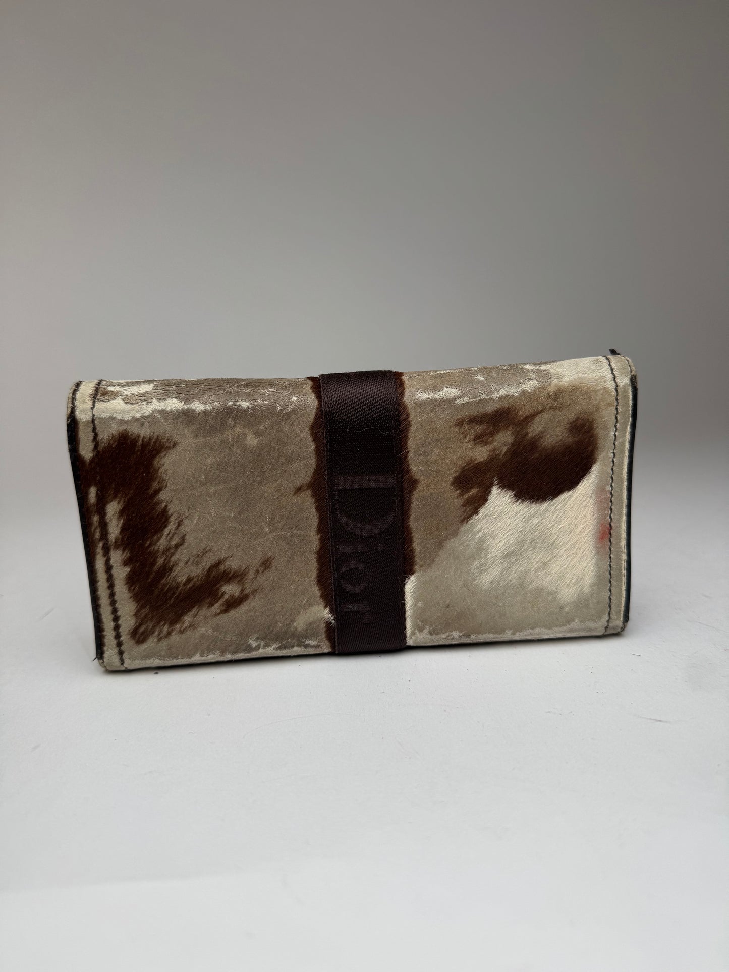 Vintage Dior fur wallet