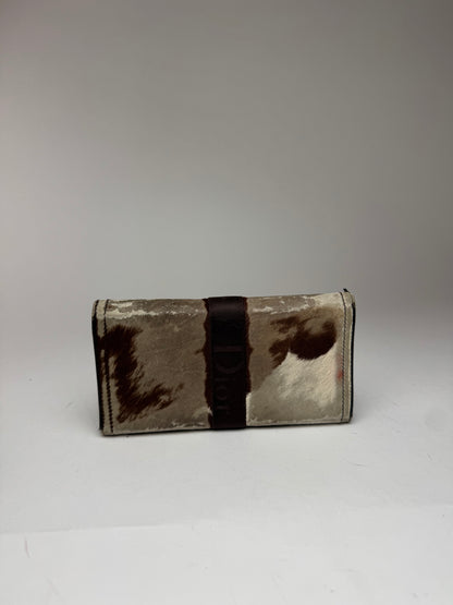 Vintage Dior fur wallet