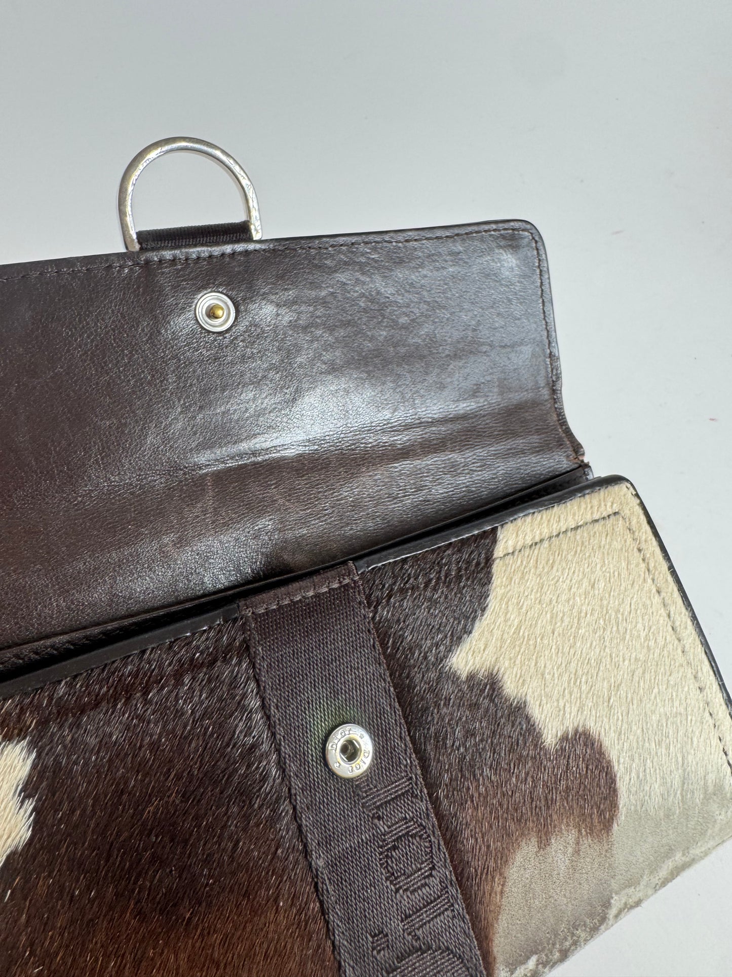 Vintage Dior fur wallet