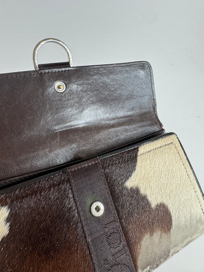 Vintage Dior fur wallet