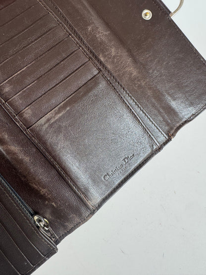 Vintage Dior fur wallet