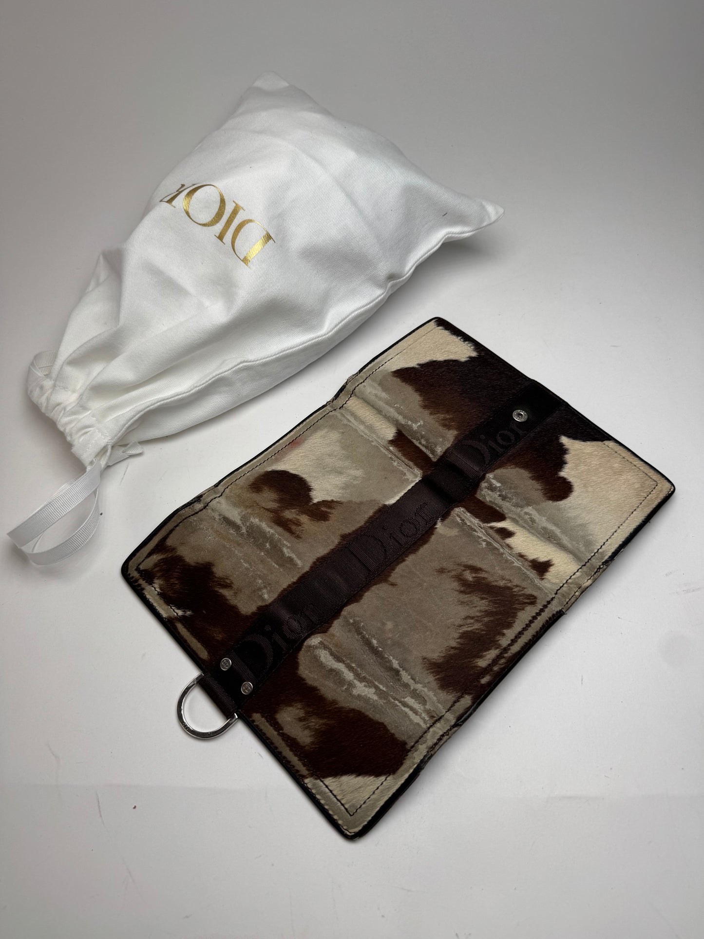 Vintage Dior fur wallet