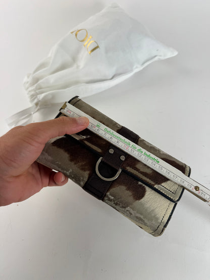 Vintage Dior fur wallet