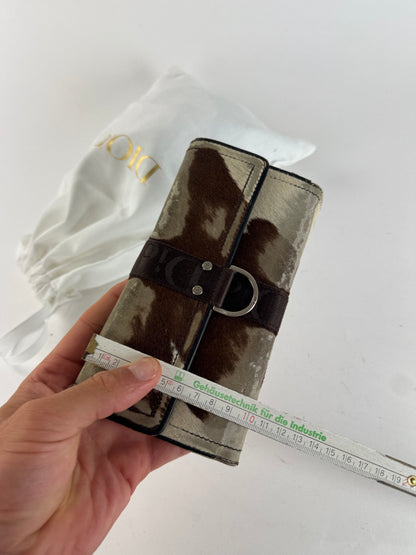 Vintage Dior fur wallet