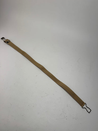 Vintage Gucci Canvas Belt beige Silver