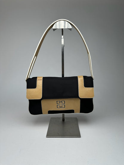 Vintage  Givenchy 4G leather Bag black Brown