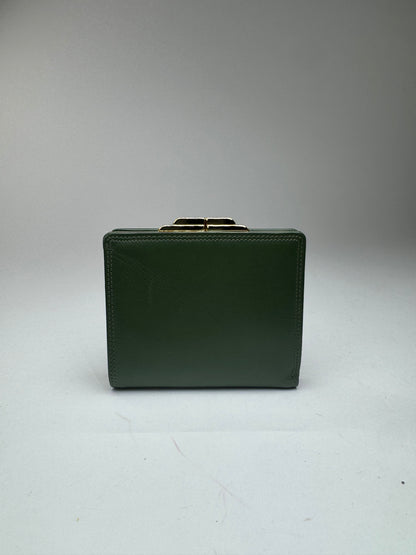 Vintage Givenchy Leather wallet green