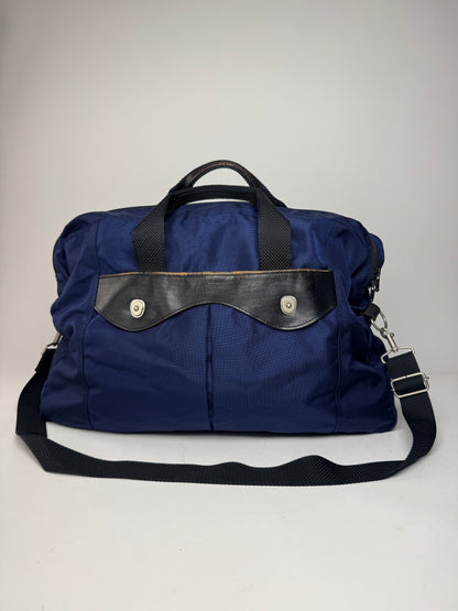 Vintage Issey Miyake 2Way Duffel Bag Blue Black