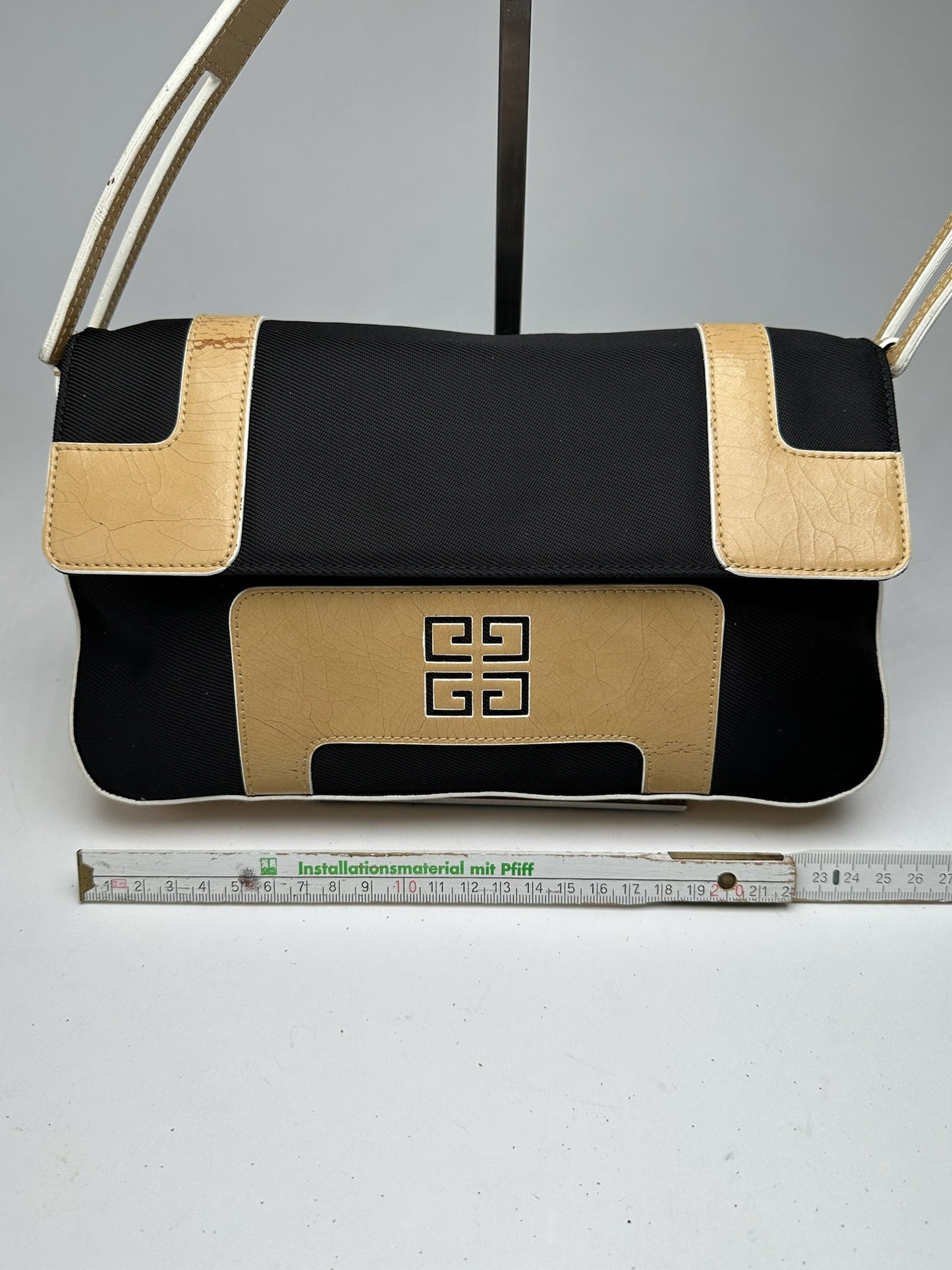 Vintage  Givenchy 4G leather Bag black Brown