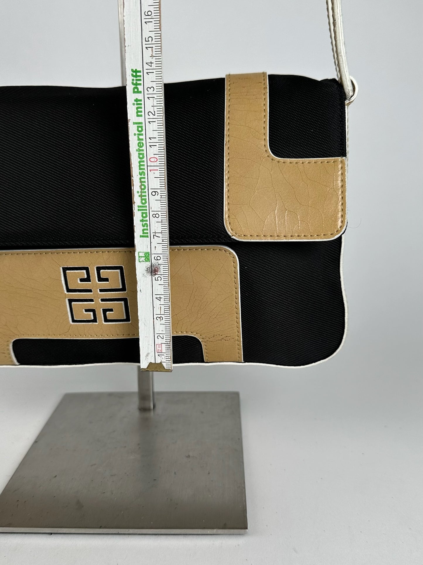 Vintage  Givenchy 4G leather Bag black Brown