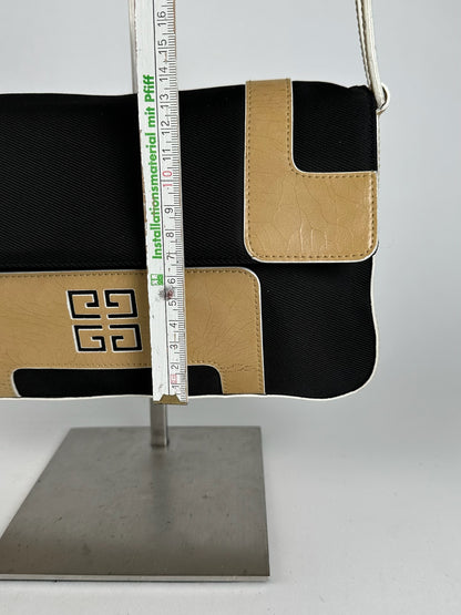 Vintage  Givenchy 4G leather Bag black Brown