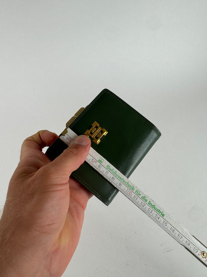 Vintage Givenchy Leather wallet green