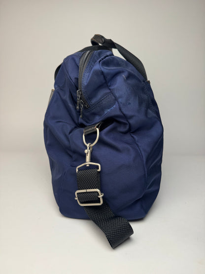 Vintage Issey Miyake 2Way Duffel Bag Blue Black