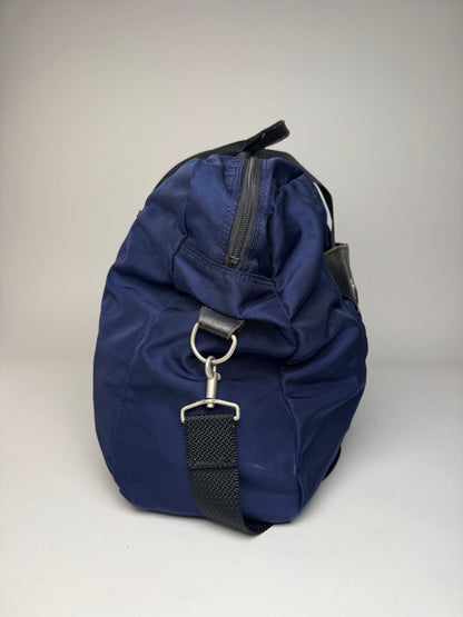 Vintage Issey Miyake 2Way Duffel Bag Blue Black