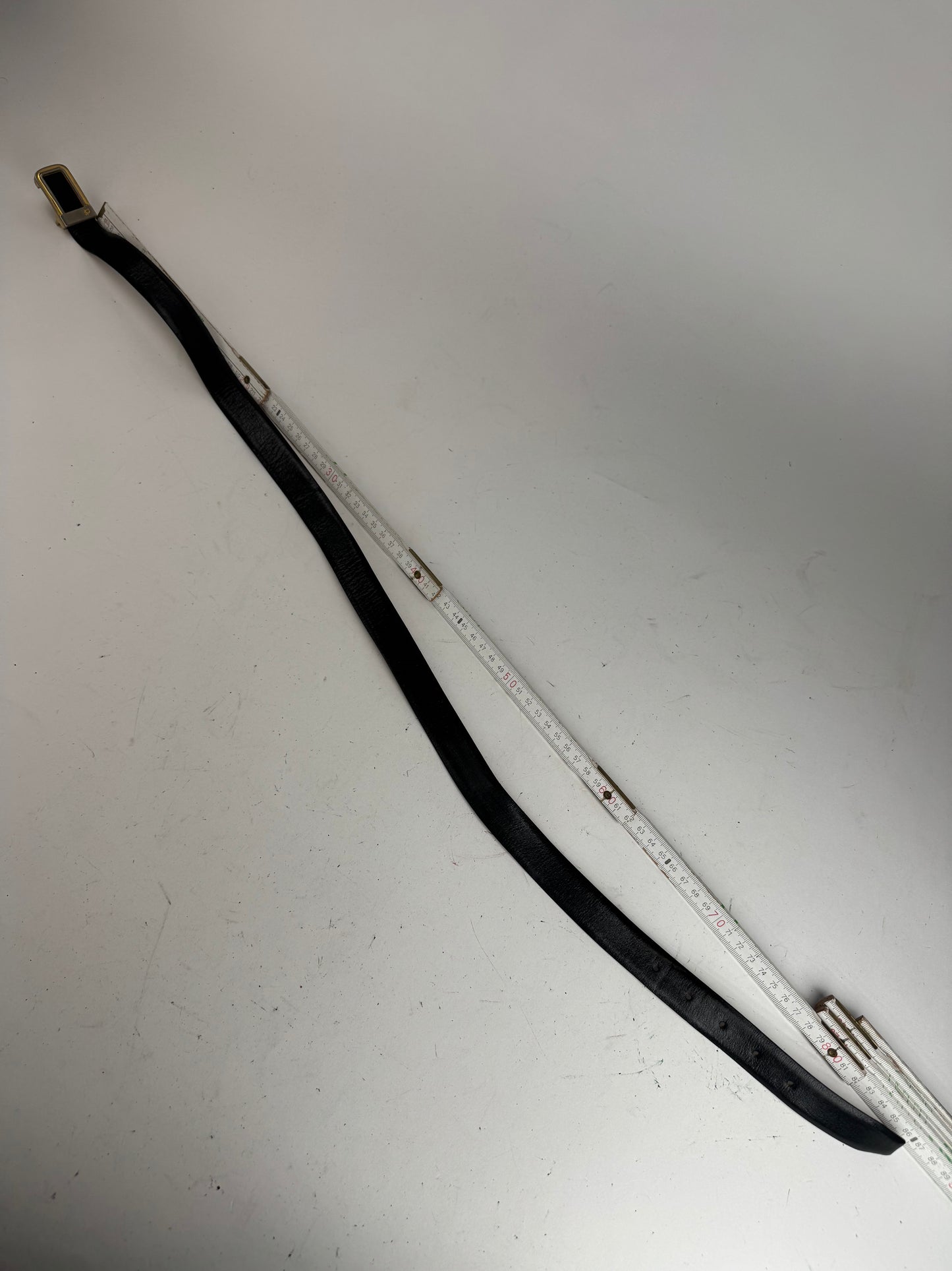 Vintage Dior Leather belt black