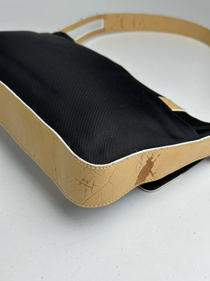 Vintage  Givenchy 4G leather Bag black Brown