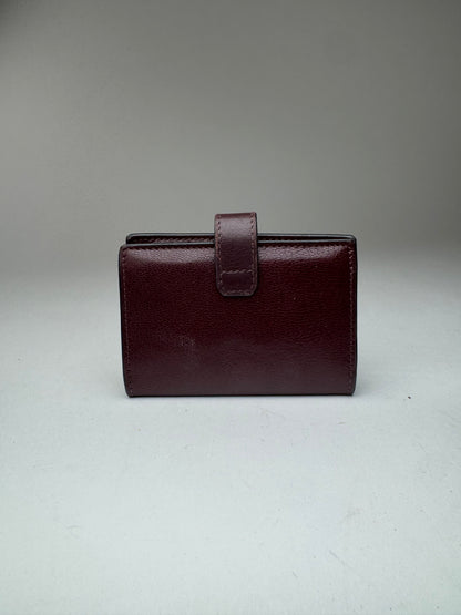 Vintage Givenchy Leather Card holder purple