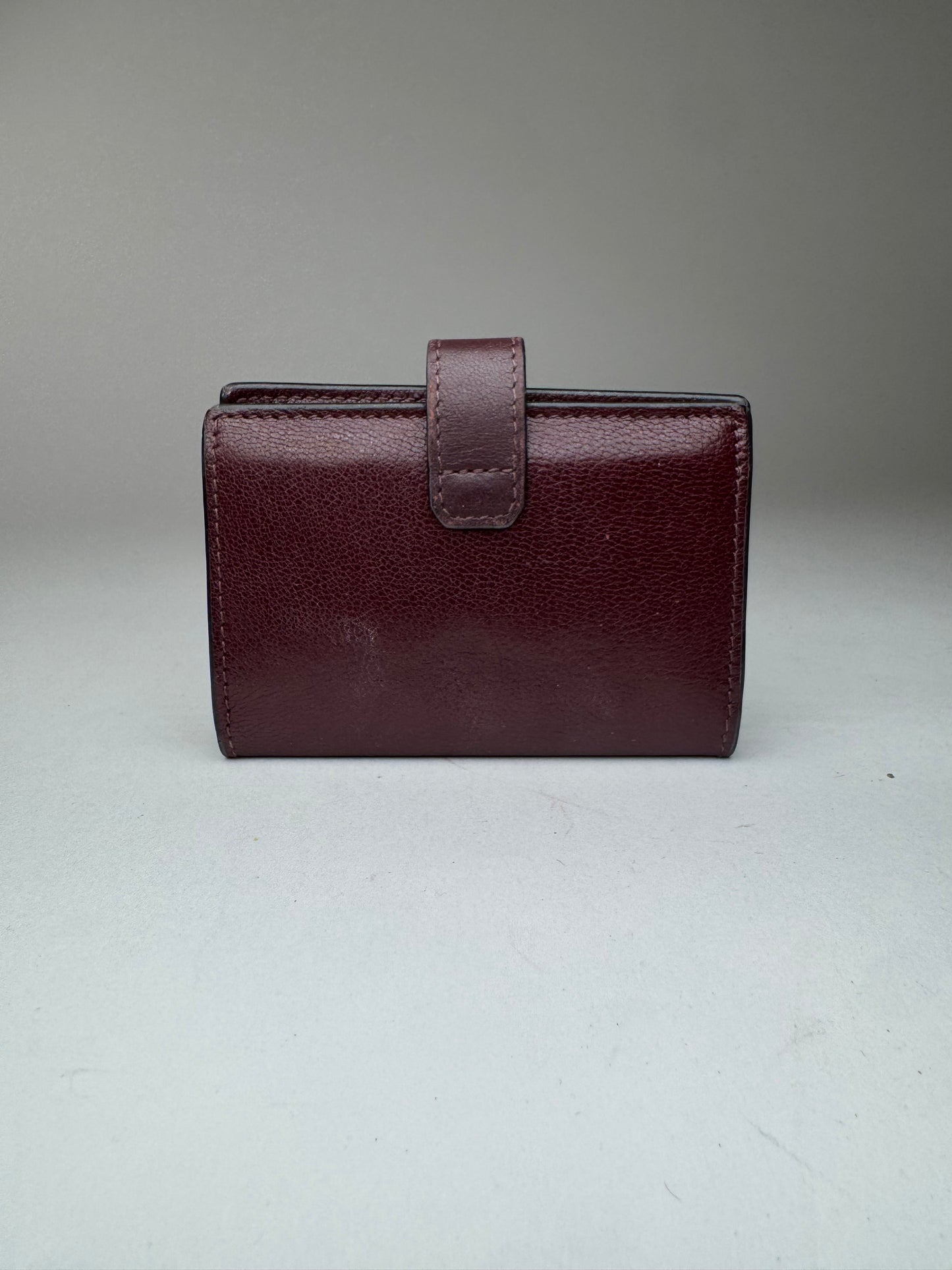 Vintage Givenchy Leather Card holder purple