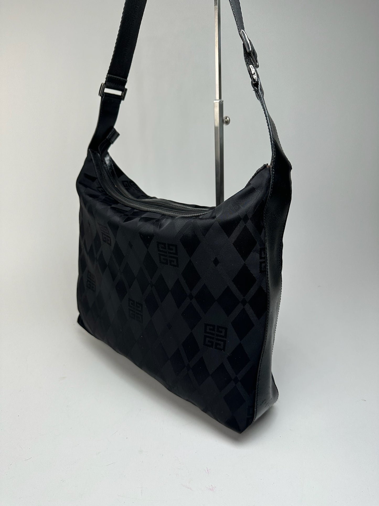 Sac à main vintage Givenchy Monogram noir