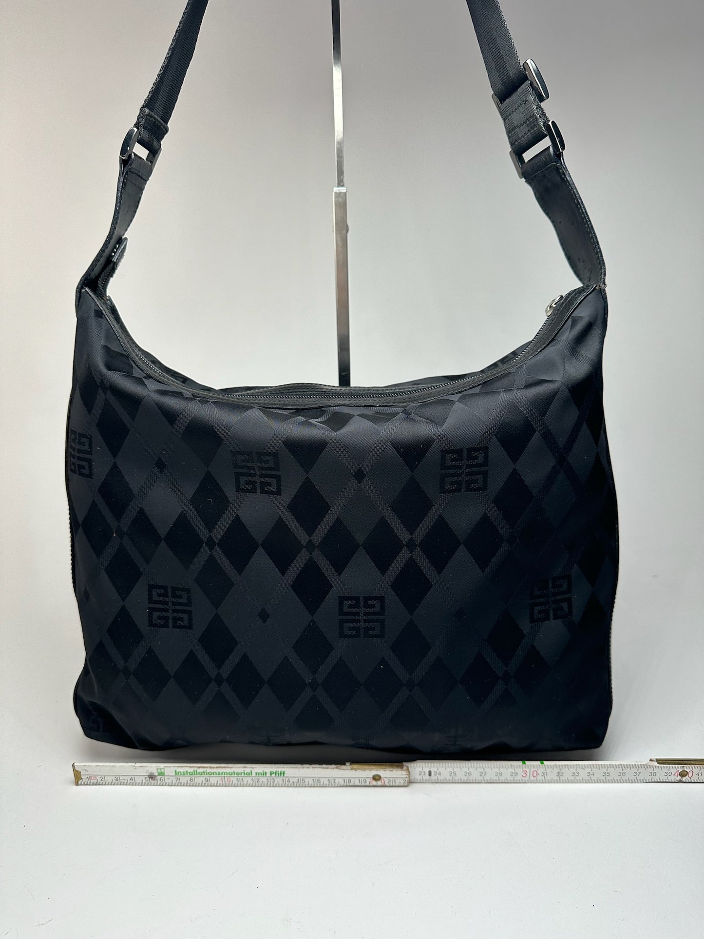 Sac à main vintage Givenchy Monogram noir