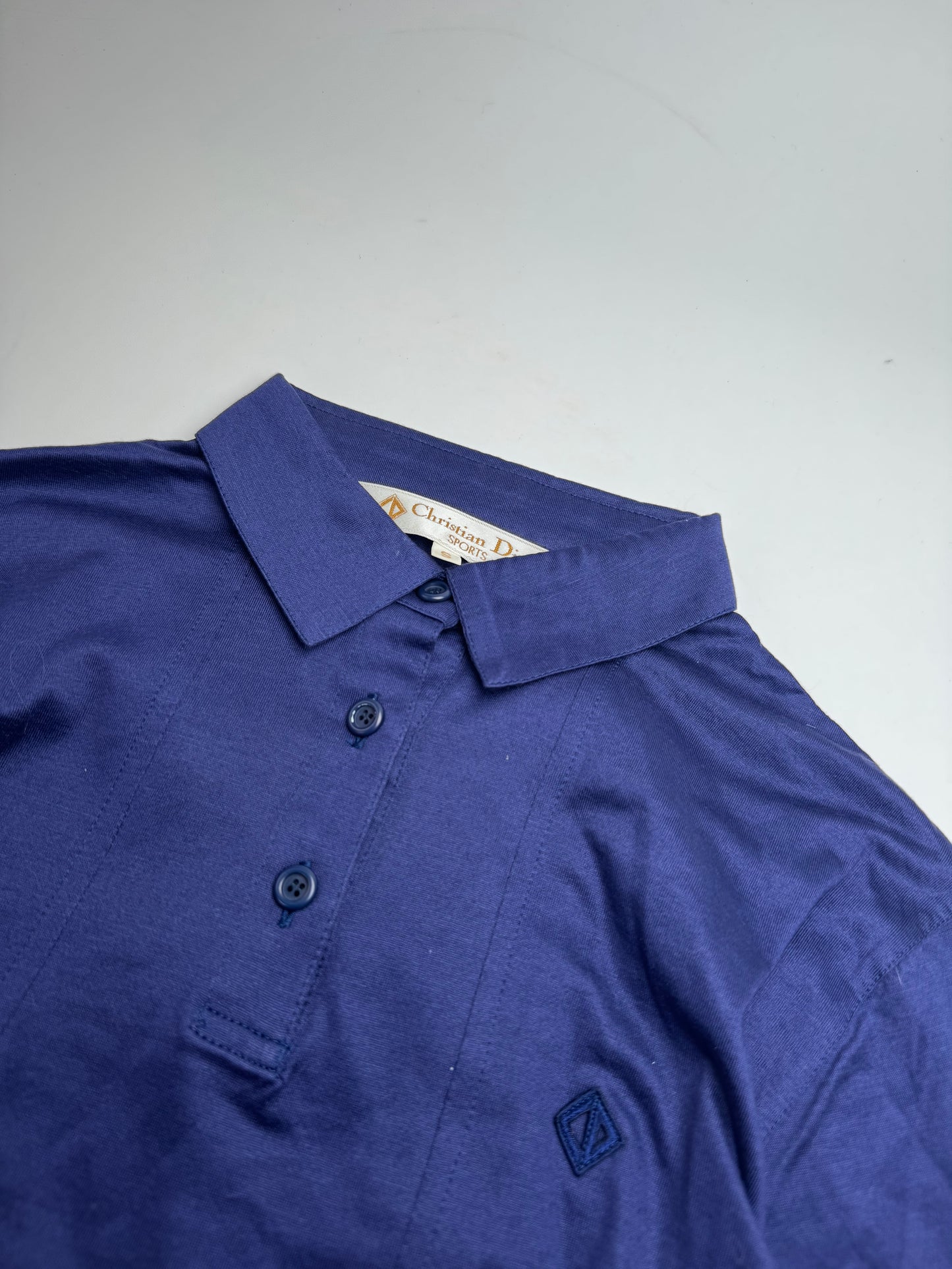 Vintage Dior Sweater Purple Blue S