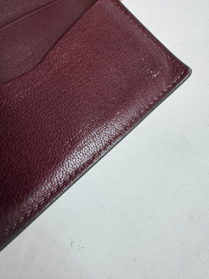 Vintage Givenchy Leather Card holder purple