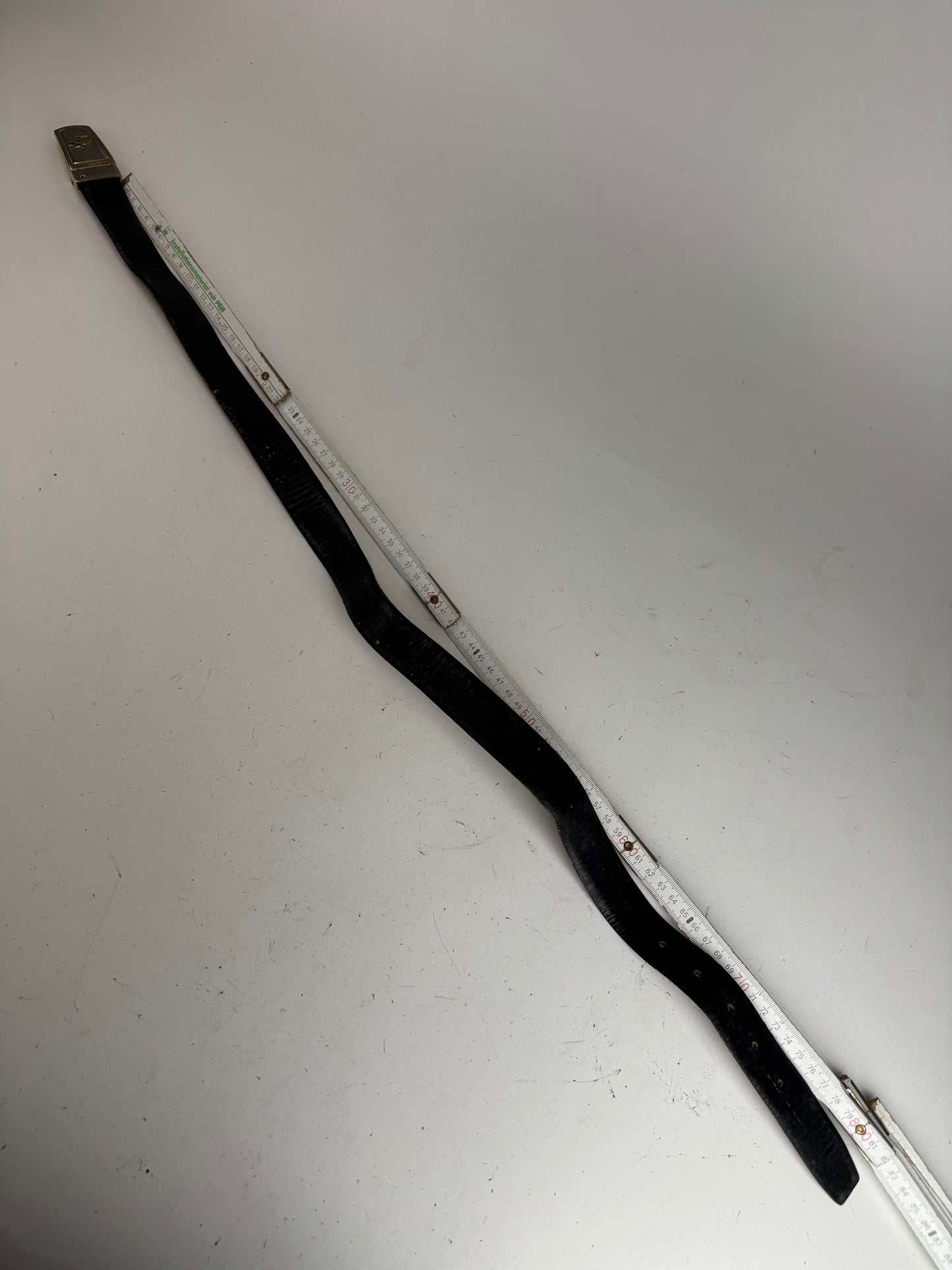 Vintage Dior Leather belt black