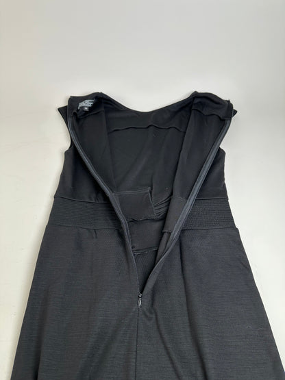 Vintage Ferragamo Viscose Blend Dress Black L