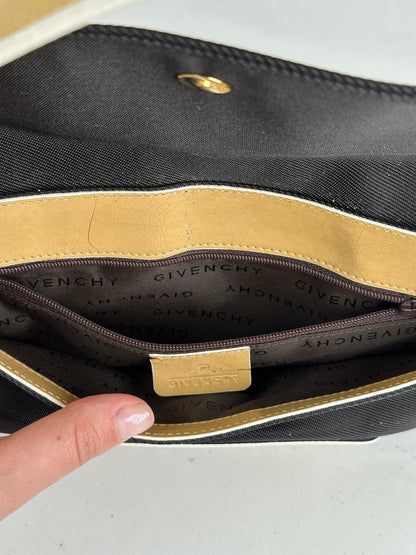 Vintage  Givenchy 4G leather Bag black Brown