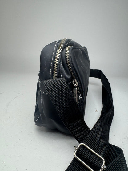 Vintage Courreges Polyester crossbody Bag black
