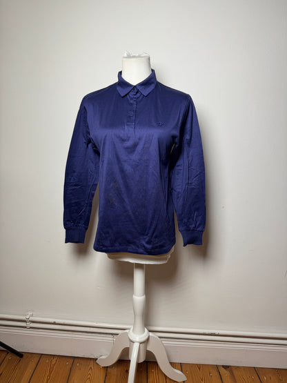 Vintage Dior Sweater Purple Blue S