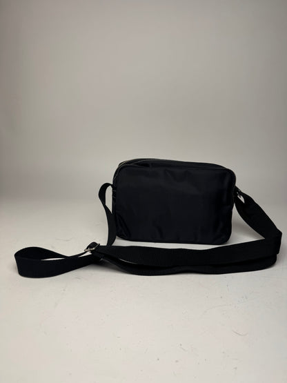 Vintage Courreges Polyester crossbody Bag black