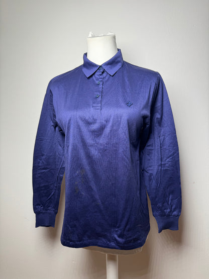 Vintage Dior Sweater Purple Blue S