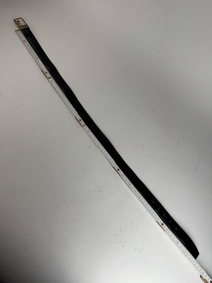 Vintage Celine Paris leather belt black