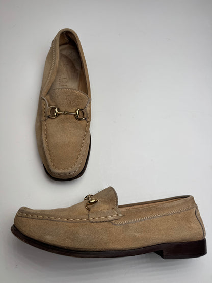 Vintage Gucci Suede Loafer Beige Brown 37,5C