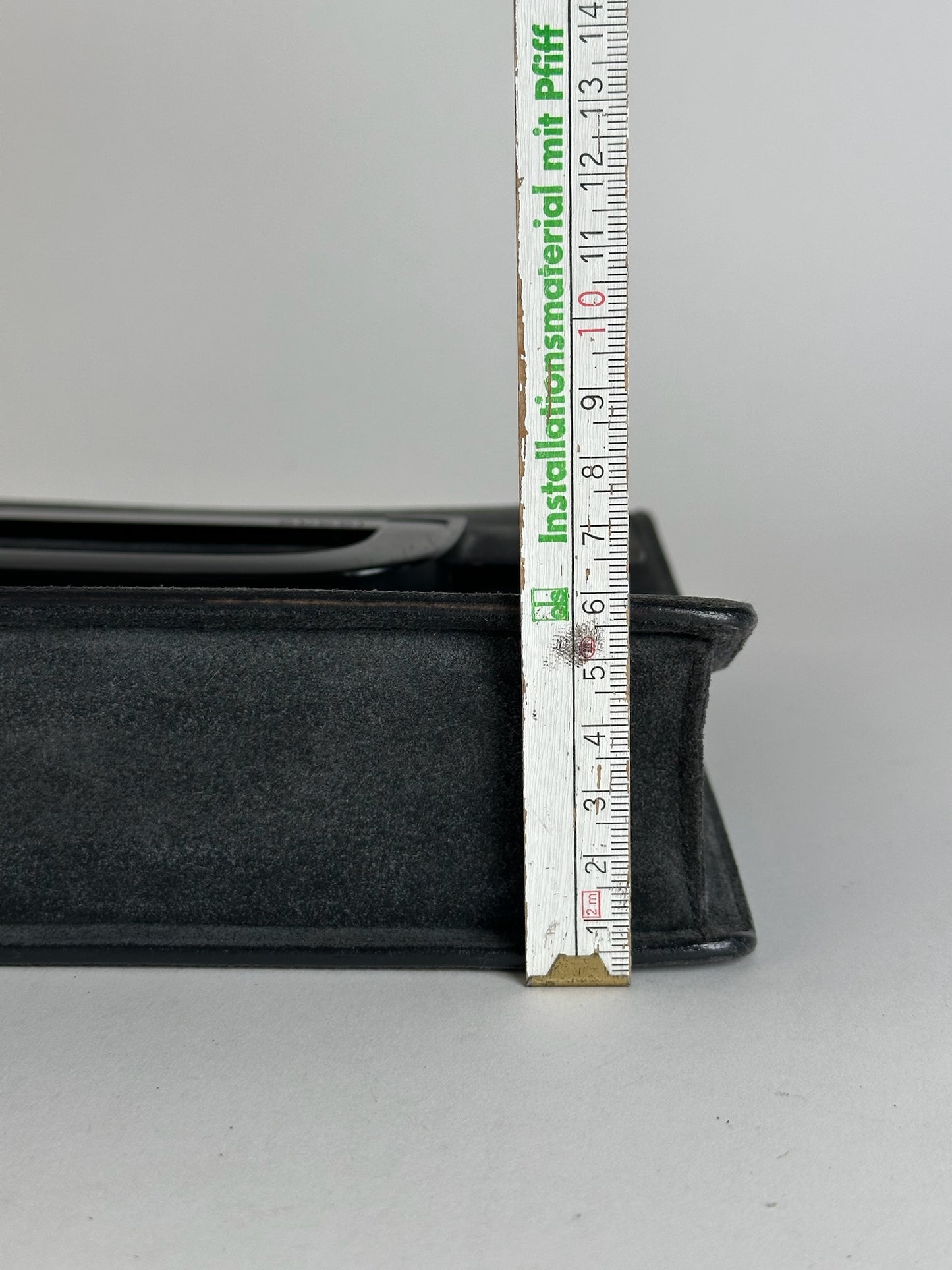 Sac vintage en cuir suédé Gucci gris