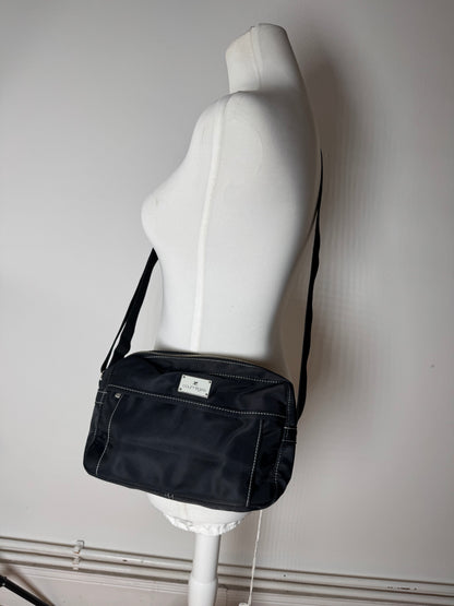 Vintage Courreges Polyester crossbody Bag black