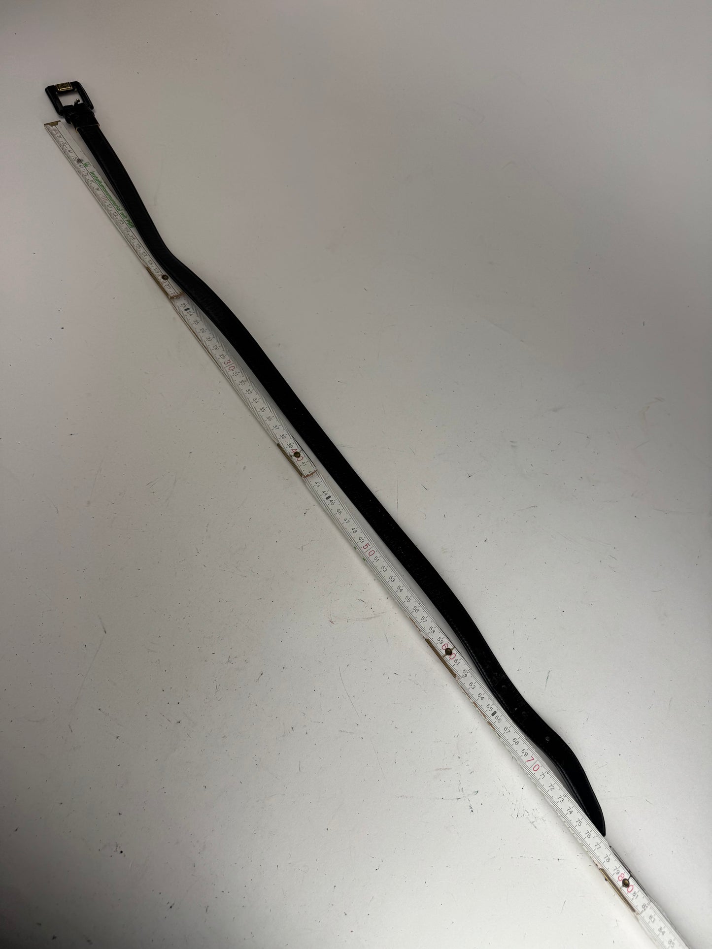 Vintage Dior Leather belt black