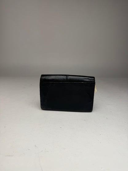 Vintage Yves Saint Lauren Leather Wallet Black