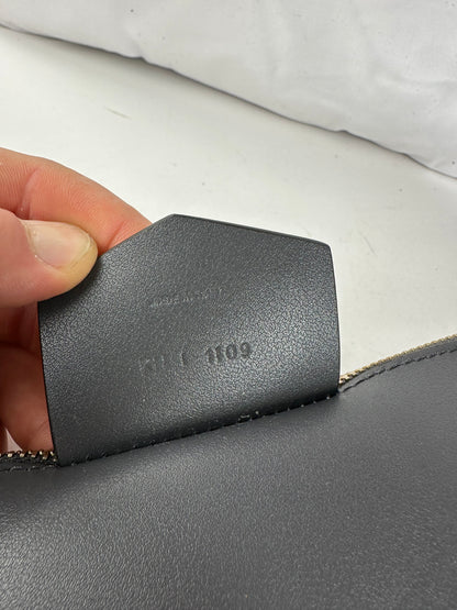 Vintage Givenchy Antigona Leather Clutch Anthracite