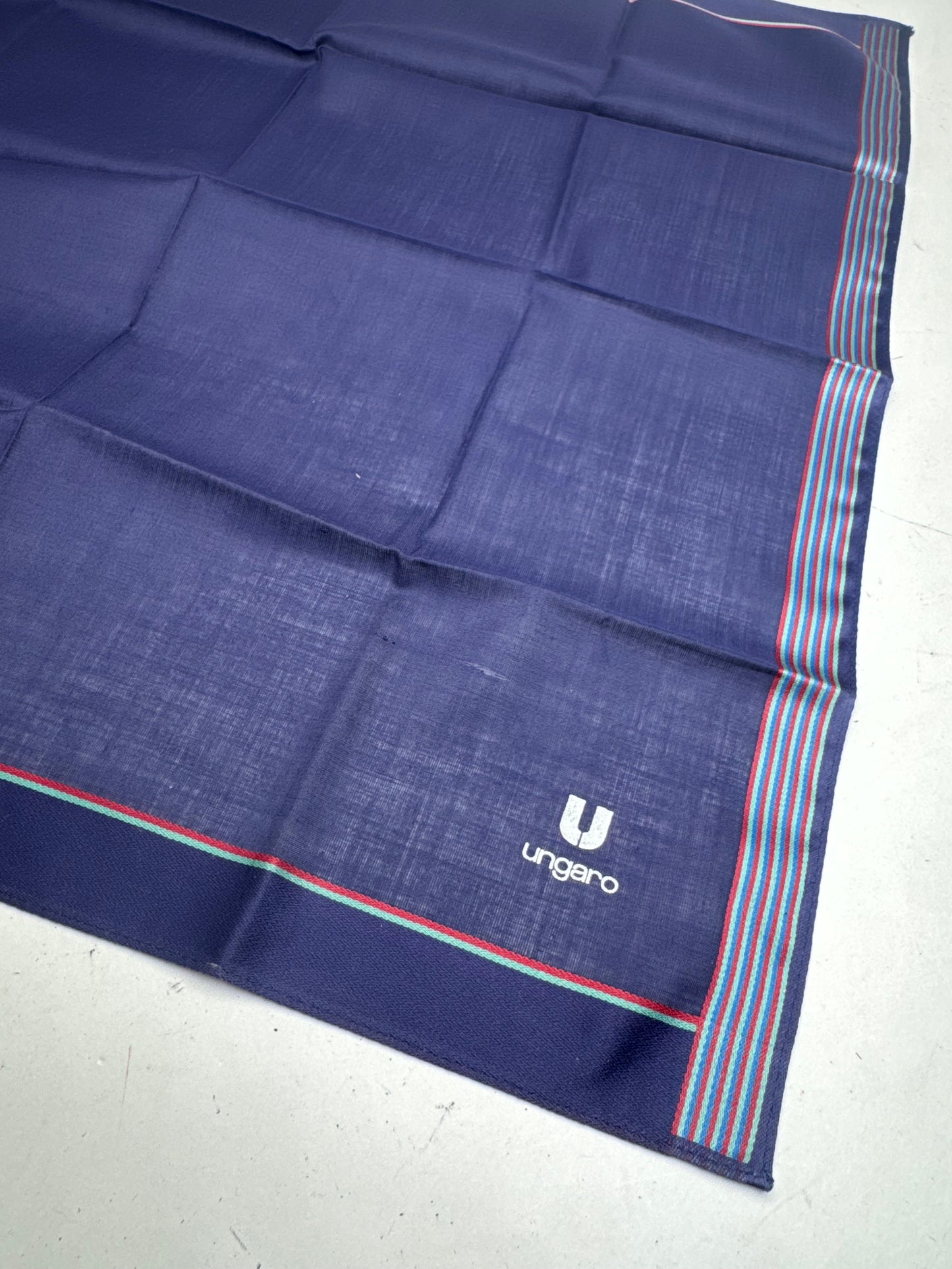 Vintage Ungaro Scarf navy