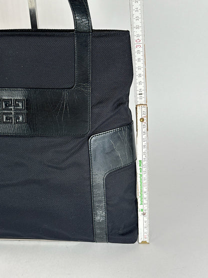 Sac vintage en cuir noir Givenchy